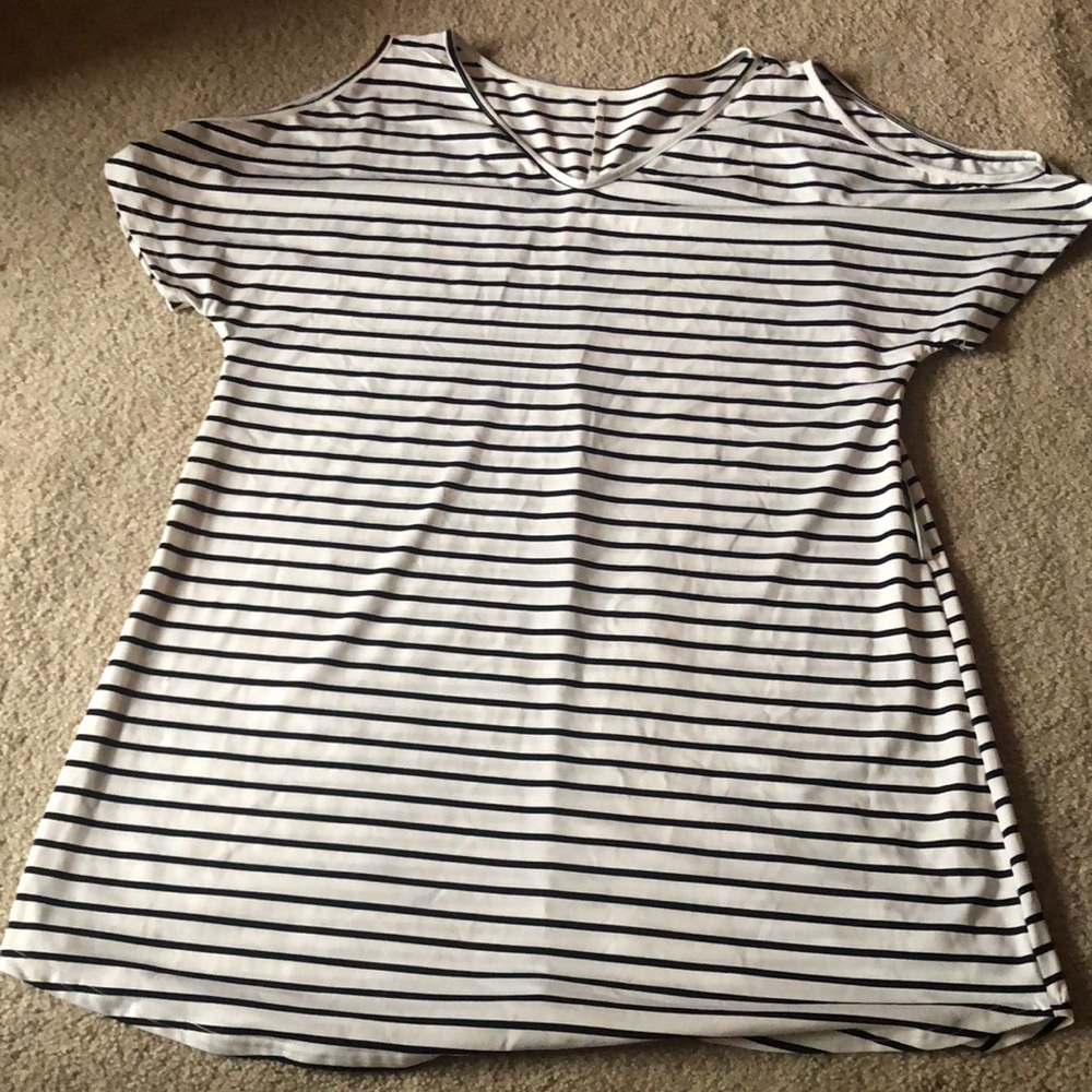 SHEIN Dress Black and White